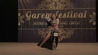 Margarita Fedorova Belly Lady Club dancer 1th place on Garem Festival 2018