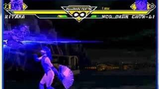 Kitana Vs dark Chun Li Mk vs SF, girl fight