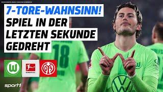 VfL Wolfsburg - 1. FSV Mainz 05 | Bundesliga Tore und Highlights 13. Spieltag