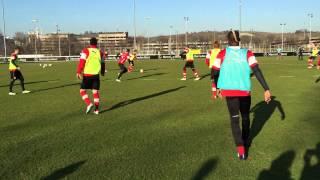 VfB Stuttgart Training (Practice) with Serey Die, Gotoku Sakai, Alexandru Maxim