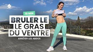  10 min  - Brûler le GRAS DU VENTRE vite ! - Arrêtez les abdos - Jessica Mellet - Move Your Fit