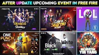 GOLDEN SHADE RETURN | MYSTIC AURA BUNDLE CONFIRM DATE | COBRA BUNDLE RETURN DATE|FREE FIRE NEW EVENT