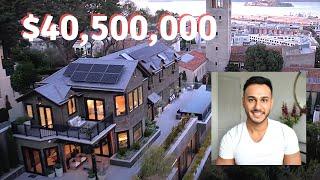 $40,500,000 Mega Mansion in San Francisco | Interior Designer Reaction, Review & Comments