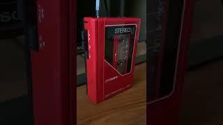 FISHER PH-64! Remember the Red Stereo Cassette Player ! Back to 1986 ! #retro #remember #vintage