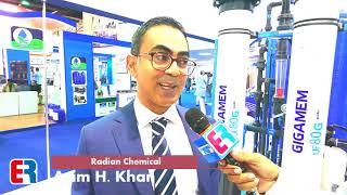 Asim H. Khan From Radiant Chemical Talks To ER in Pak Water And Energy Expo!