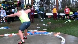 Joe Kovacs 22.06m Winning Throw (SloMo) Triton Invitational 2015