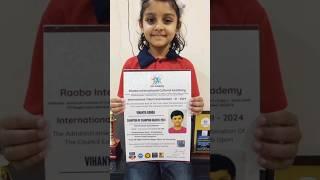 Abacus  #she got a certificate, shield&cup |congratulations #milly