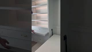 Built In Murphy Bed #interiordesign