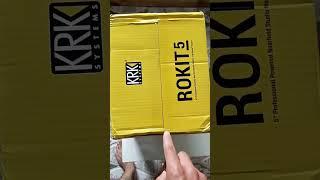 Krk Rokit 5 G4 Active Studio Monitors Unbox Review by AAB