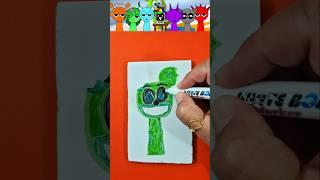 Sprunki  I Drew Gummy Bear Phase 2 ️ With Water Painting Pen ️ #sprunki 