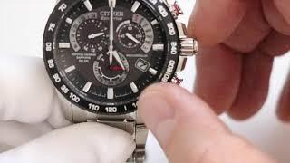 How to SET Citizen watch calibre E650 AT4008-51E Eco-Drive