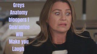 Greys anatomy bloopers (100% laughter) non stop laughter