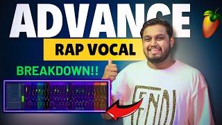 Advance Rap Vocal Mixing (Breakdown) - FL Studio With Kurfaat