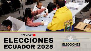 ELECCIONES ECUADOR 2025 - Las Últimas Noticias de la Jornada Electoral | Ecuavisa