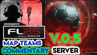 PES 2021 Sound commentary-server-0.5 for FL 25 map_team Update 2024