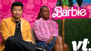 "People do desperate things for money" | Issa Rae & Simu Liu From The Barbie Movie!