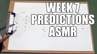 NFL Week 7 Predictions ASMR