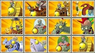 Plants vs Zombies 2 Final Boss: ALL PLANTS MAX LEVEL! vs ALL ZOMBOT!