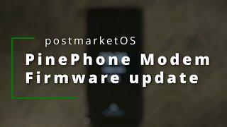Updating to the Biktorgj firmware on the PinePhone