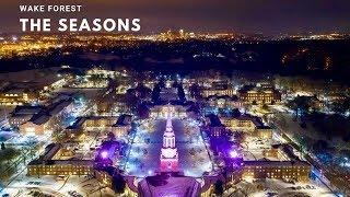 The Seasons - Wake Forest University - Drone Video