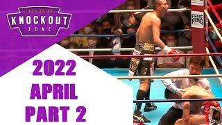 Boxing Knockouts | April 2022 | Part 2 #knockoutzone