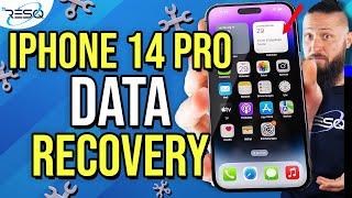 FAILED PRIOR REPAIR - Logicboard Swap - Data Recovery iPhone 14 Pro - How To Recover Data | RESQ