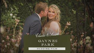 Gaynes Park | Charlie & Simon's outdoor wedding | Essex Wedding Videographer