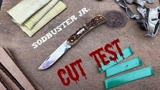 Cut Test: Case Sodbuster Jr! Can a Slipjoint Handle the Test?