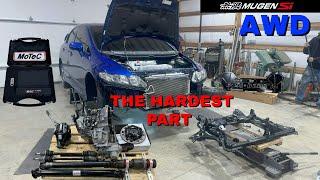 2008 Mugen Civic Si AWD Build: How to modify your 8th gen civic to be AWD