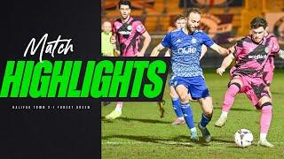 Match Highlights | Halifax Town 2-1 Forest Green