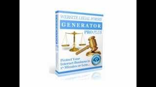 Website Legal Forms Generator software - Pro Plus