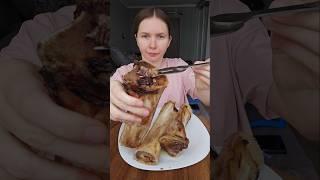 Еда знакомая с детства, запеченый костный мозг – еда для настоящих гурманов #еда #танякусь