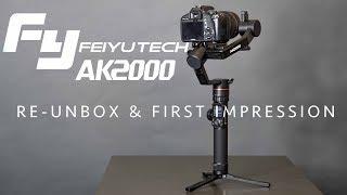 FeiyuTech AK2000 Re Unboxing First Impression