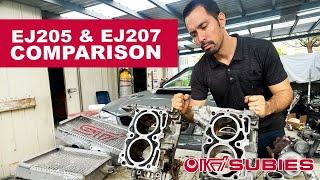 Simple Breakdown: The Differences between EJ205 & EJ207 JDM engines