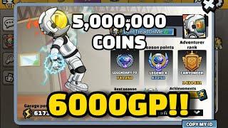 6000GP in Hill Climb 2 | Spending Another 5 MILLION Coins