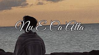 Vades - Nu E Ca Alta (Official Lyric Video)