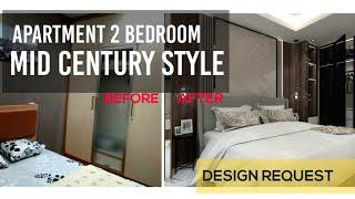 INTERIOR DESIGN | MID CENTURY DESIGN ON SMALL APARTMENT (PART 2)