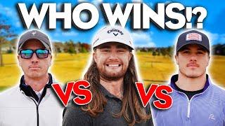 Stroke Play Match with World Long Drive Champion | Ft. @Micahmorrisgolf & @kyleberkshire3371