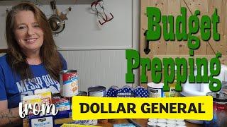 $25 Budget Prepper Pantry Stock Up from Dollar General