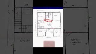 2bhk with parking||2 bedroom house plan #housedesign #30x50kagharkanaksha #home