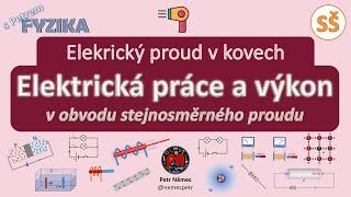 Elektrická práce a výkon - fyzika SŠ