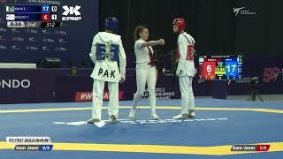 312 Round of 32 Men  54kg PAK KHAN Shahzaib AIN KAZLOU Yahor