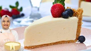 The creamiest, easiest NO BAKE CHEESECAKE recipe