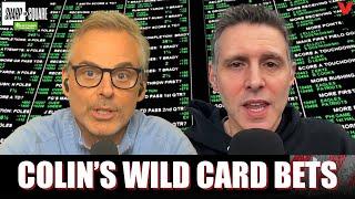 Colin Cowherd's NFL Wild Card Bets: Packers-Eagles, Steelers-Ravens, Broncos-Bills | Sharp or Square