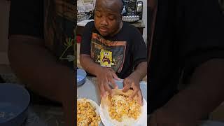 Chickpeas on a tortilla: My Autistic eats anything on a taco #tacos #mukbang #stimming #shorts