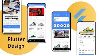 E-commerce Mobile App -Flutter UI- Speed Code.