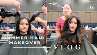 SUMMER HAIR  CUT + PR UNBOXING & REVIEW + WINDOW SHOPPING & THAI DINNER | VLOG |  Pooja Reddy