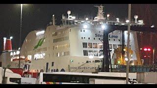 Stena Line Stena Adventurer tour. Holyhead to Dublin (pre refit)