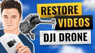 How to Recover Deleted or Corrupted Videos from DJI Drone