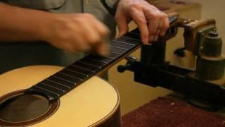 Stringing up a guitar part 1 (frets and action)